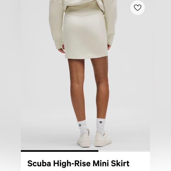 Lululemon Scuba Skirt Vitapink Sweet and Comfy Scuba soft High-Rise Mini Skirt🩷 - Picture 11 of 16